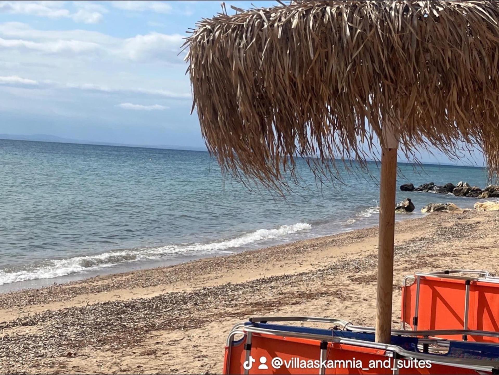 Villa Askamnia And Suites نيكيتي المظهر الخارجي الصورة